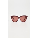 Balenciaga Reverse D Frame Sunglasses