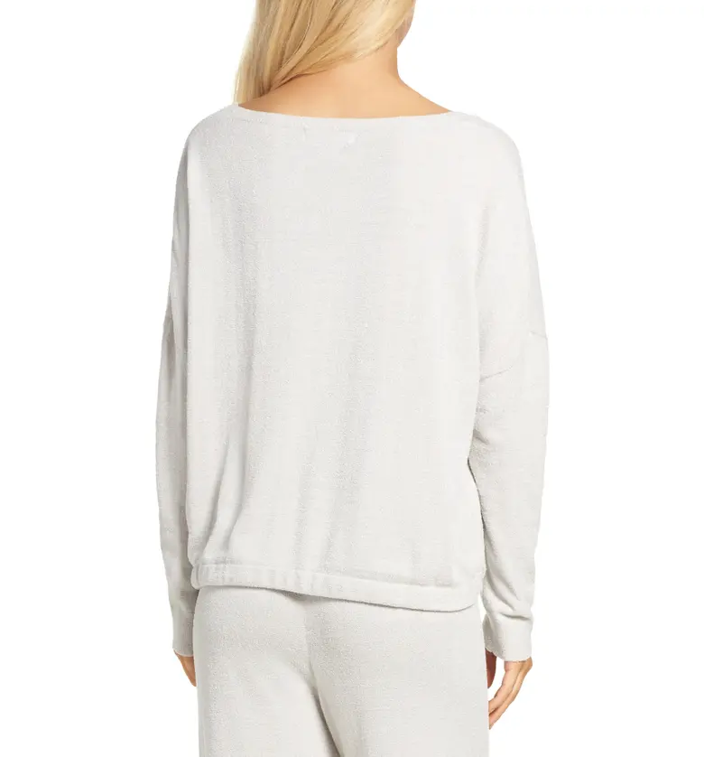 Barefoot Dreams Cozychic Ultra Lite Lounge Pullover_FOG GRAY