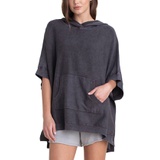 Barefoot Dreams Sunbleached Poncho_FADED BLACK