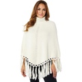 BCBGMAXAZRIA Fringe Poncho Sweater