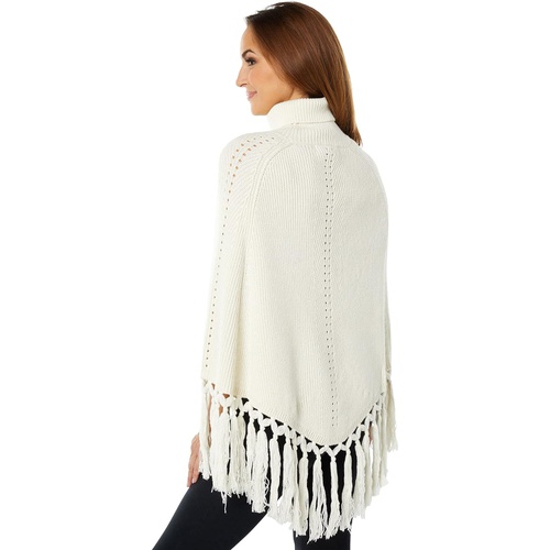 비씨비지 BCBGMAXAZRIA Fringe Poncho Sweater