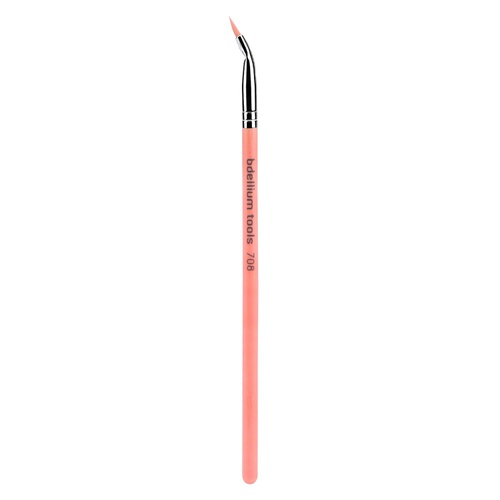  Bdellium Tools Professional Eco-Friendly Makeup Brush Pink Bambu Series - Bent Eyeliner 708