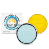 Bdellium Tools Cosmetic Brush Cleanser (Solid Brush Soap) with Cleaning Pad - Ocean Breeze Scent (Blue)