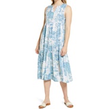 beachlunchlounge Ireana Tiered Ruffle Midi Dress_EMBRACE