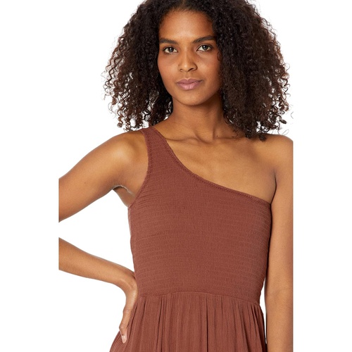  BECCA by Rebecca Virtue Ponza Crinkled Rayon Asymmetrical Dress Cover-Up