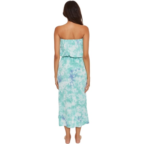  BECCA by Rebecca Virtue Free Bird Tie-Dye Textured Woven Dress Cover-Up