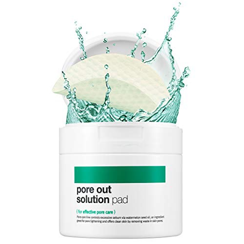  [BELLAMONSTER] Pore Out Solution Pad 155ml 70ea / Watermelon Seed Oil & Xylitol Pore Cleansing Pad, Shrinks Pores with 3D Embossed Pad, Sebum Control Moisturizing & Cooling Care, S