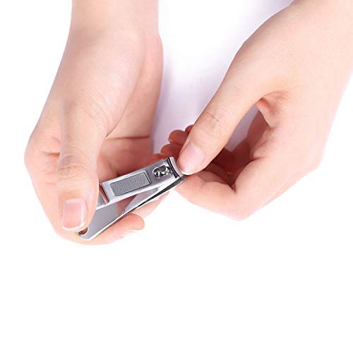  BESTOPE Nail Clipper Set Sharp Fingernail Clippers Toenail Clippers Nail Cutter Stainless Steel Sturdy Nail Trimmer for Men and Women