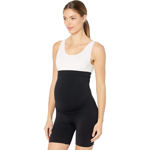  BLANQI Maternity Belly Support Activewear Biker Shorts + Yoga Athletic Pregnancy Girlshorts