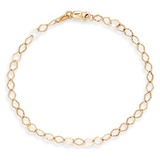 Bony Levy 14K Gold Open Link Chain Bracelet_YELLOW GOLD