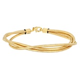 Bony Levy 14K Gold Triple Layer Bracelet_YELLOW GOLD