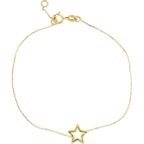  Bony Levy Open Star 14K Gold Bracelet_14K YELLOW GOLD