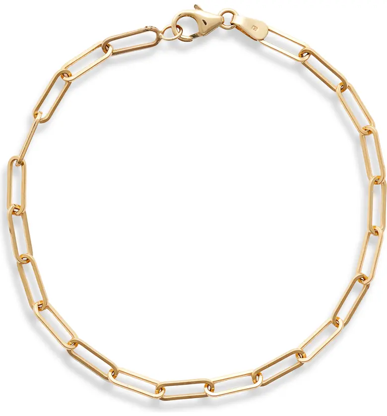 Bony Levy Ofira Rectangular Link Chain Bracelet_YELLOW GOLD
