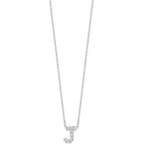 Bony Levy 18k Gold Pave Diamond Initial Pendant Necklace_WHITE GOLD - J