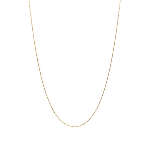  Bony Levy BLG 14K Gold Ultra Thin Smooth Chain_YELLOW GOLD
