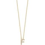 Bony Levy 18k Gold Pave Diamond Initial Pendant Necklace_YELLOW GOLD - F