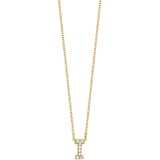 Bony Levy 18k Gold Pave Diamond Initial Pendant Necklace_YELLOW GOLD - I