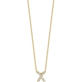 Bony Levy 18k Gold Pave Diamond Initial Pendant Necklace_YELLOW GOLD - X