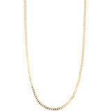 Bony Levy Mens 22-Inch 14K Gold Flat Curved Chain Necklace_14K YELLOW Gold