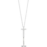 Bony Levy Diamond Initial Pendant Necklace_WHITE GOLD-I