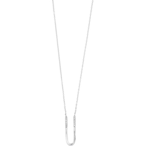  Bony Levy Diamond Initial Pendant Necklace_WHITE GOLD-U