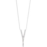 Bony Levy Diamond Initial Pendant Necklace_WHITE GOLD-Y