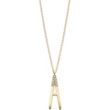 Bony Levy Diamond Initial Pendant Necklace_YELLOW GOLD- A