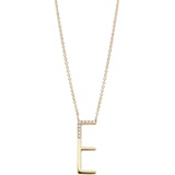 Bony Levy Diamond Initial Pendant Necklace_YELLOW GOLD-E