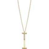 Bony Levy Diamond Initial Pendant Necklace_YELLOW GOLD-I