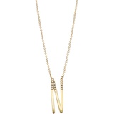 Bony Levy Diamond Initial Pendant Necklace_YELLOW GOLD-N