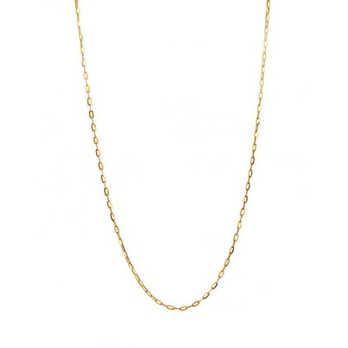  Bony Levy 14K Gold Mini Chain Link Necklace_YELLOW GOLD
