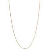 Bony Levy 14K Gold Bar Station Chain Necklace_YELLOW GOLD