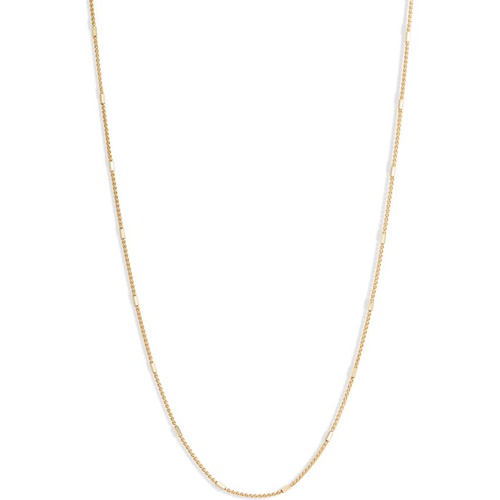  Bony Levy 14K Gold Bar Station Chain Necklace_YELLOW GOLD