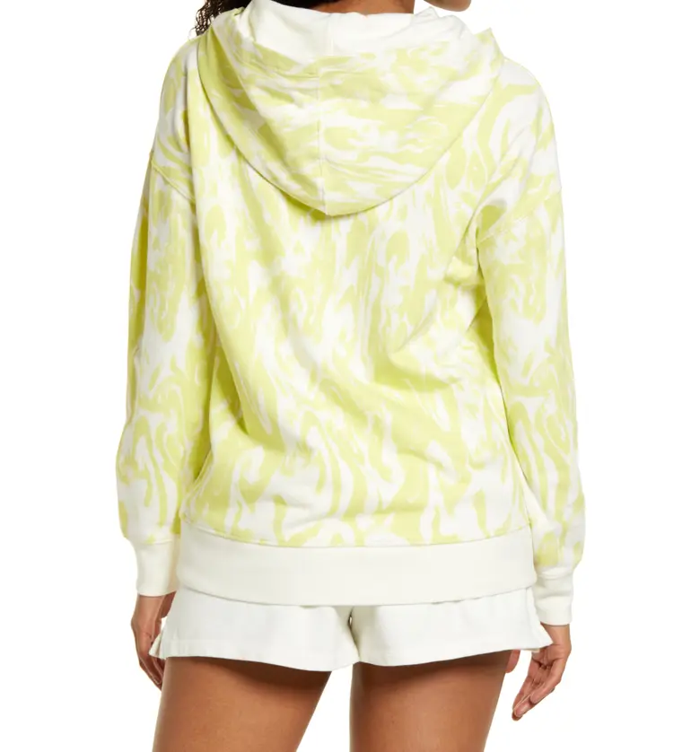  BP. Hooded Pullover_IVORY- GREEN NOVA ABSTRACT