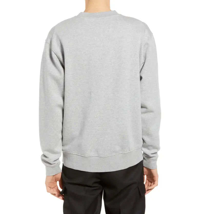  BP. Unisex Fleece Crewneck Sweatshirt_GREY HEATHER