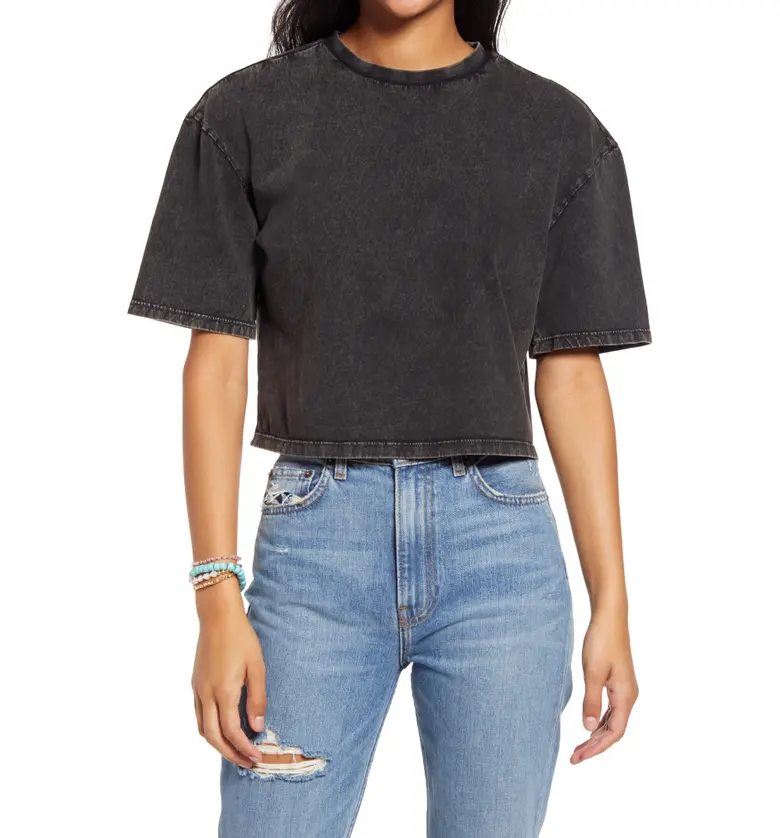 BP. Cool Girl Crop T-Shirt_BLACK