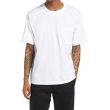 BP. Unisex Cotton Pocket T-Shirt_WHITE