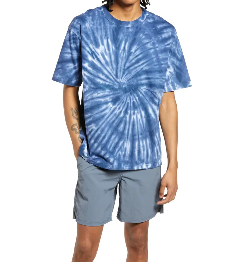 BP. Unisex Tie Dye T-Shirt_BLUE TWILIGHT TIE DYE