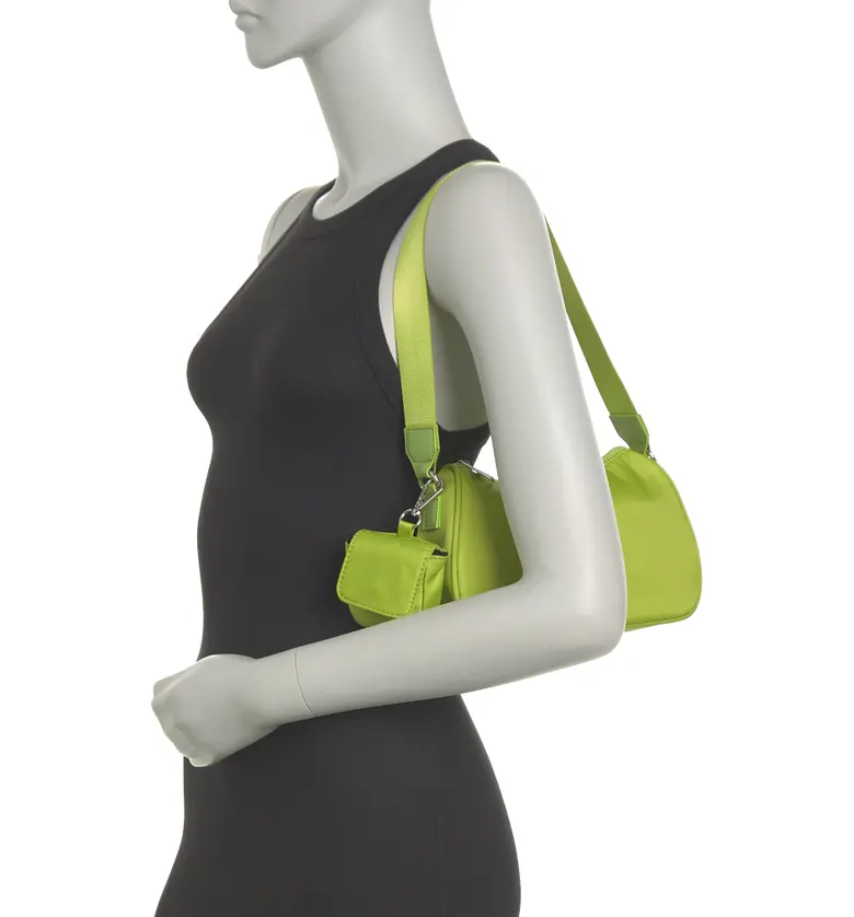  BP. BP Baguette Shoulder Bag with Pouch_LIME