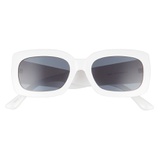BP. Rectangular Sunglasses_WHITE