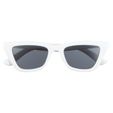 BP. 50mm Cat Eye Sunglasses_WHITE