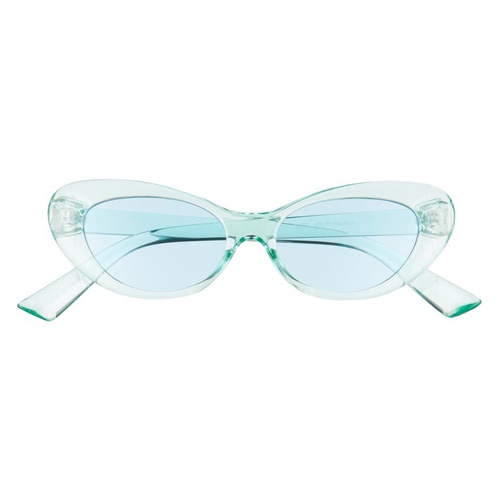  BP. 49mm Oval Sunglasses_CLEAR- BLUE