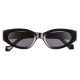 BP. Oval Sunglasses_BLACK