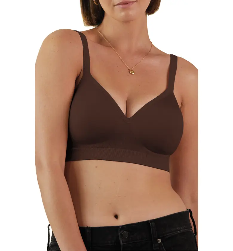 Bravado Designs Everyday Muse Wireless Contour Bra_COCOA