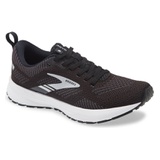 Brooks Revel 5 Hybrid Running Shoe_BLACK/ METALLIC/ WHITE