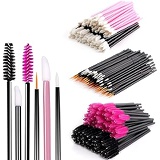 Disposable Mascara Wands Makeup Applicators - Mascara Brushes Lipstick Applicators Eyeliner Brushes BTArtbox 300PCS Makeup Applicators Brushes Tools Kit