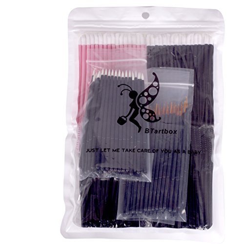  Disposable Mascara Wands Makeup Applicators - Mascara Brushes Lipstick Applicators Eyeliner Brushes BTArtbox 300PCS Makeup Applicators Brushes Tools Kit