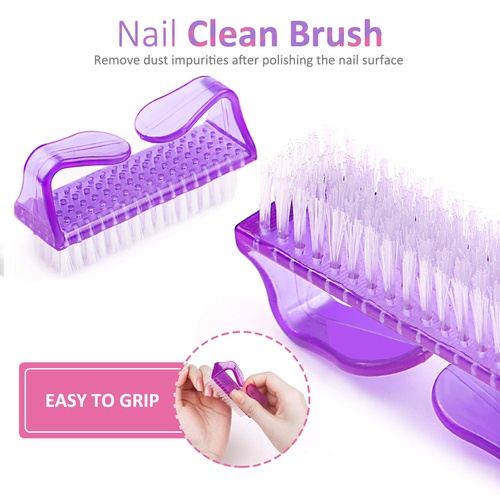  Gel Nail Polish Remover Tool - 200pcs Lint Free Nail Wipes 10pcs Nail Polish Remover Clips Pump Dispenser Cuticle Pusher Nail Brushes Nail File Nail Buffer BTArtbox Gel Polish Remo