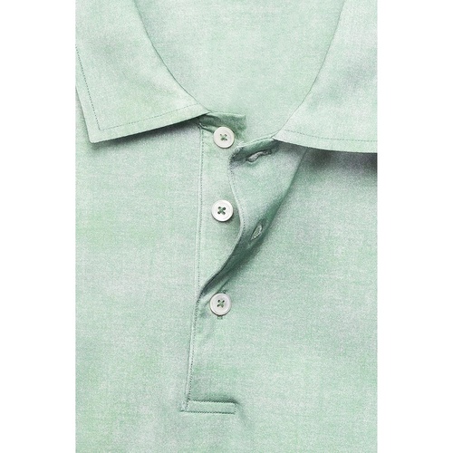  BUGATCHI Andre Printed Ooohcotton Tech Performance Three-Button Polo