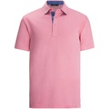 BUGATCHI Mens Short Sleeve Three Button Polo